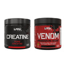 Creatina Pura 300g + Pré-Treino Venom 300g