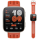 Smartwatch Amazfit Bip 6 – tela AMOLED de 1,97 polegadas, com GPS, compatível com 5 sistemas, Bluetooth 5.2, bateria com duração de 26 dias e resistência à água 5ATM.