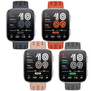 Smartwatch Amazfit Bip 6 – tela AMOLED de 1,97 polegadas, com GPS, compatível com 5 sistemas, Bluetooth 5.2, bateria com duração de 26 dias e resistência à água 5ATM.