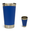 Copo Térmico de 473 ml — Para Bebidas Quentes ou Geladas, com Tampa e Abridor.