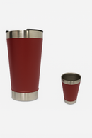 Copo Térmico de 473 ml — Para Bebidas Quentes ou Geladas, com Tampa e Abridor.