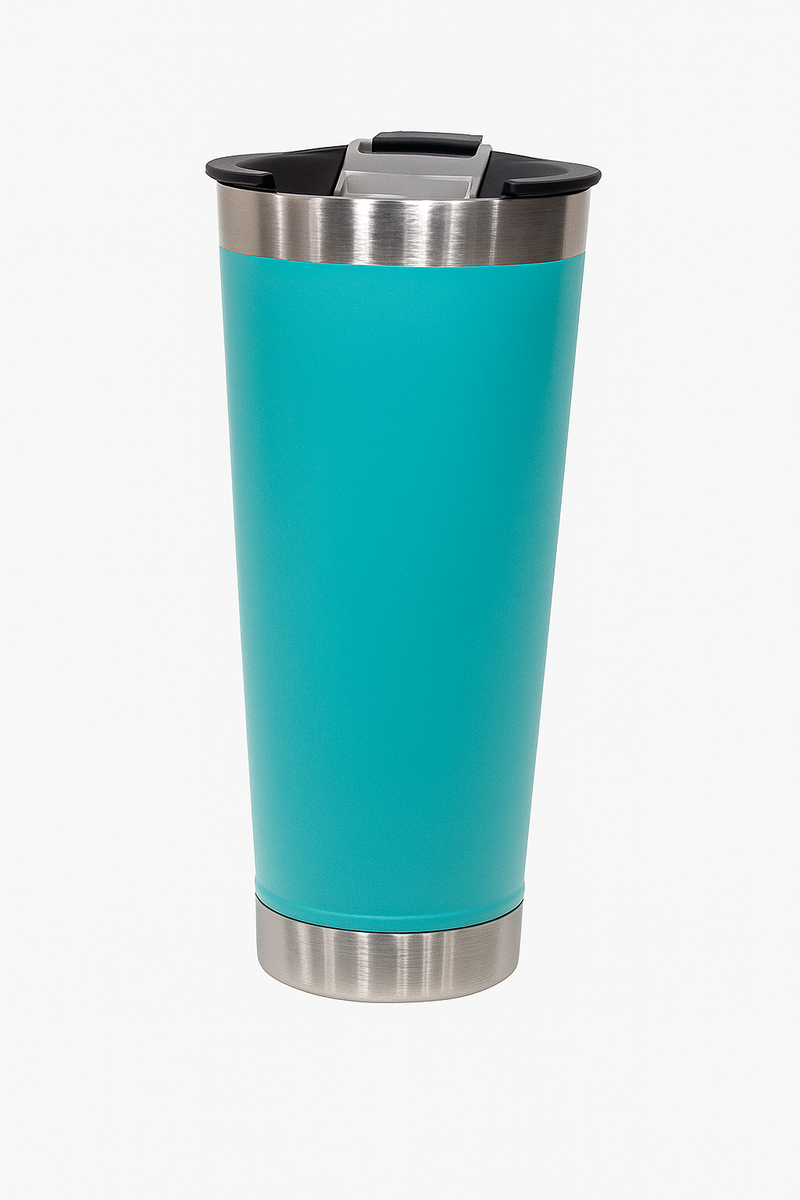 Copo Térmico de 473 ml — Para Bebidas Quentes ou Geladas, com Tampa e Abridor.