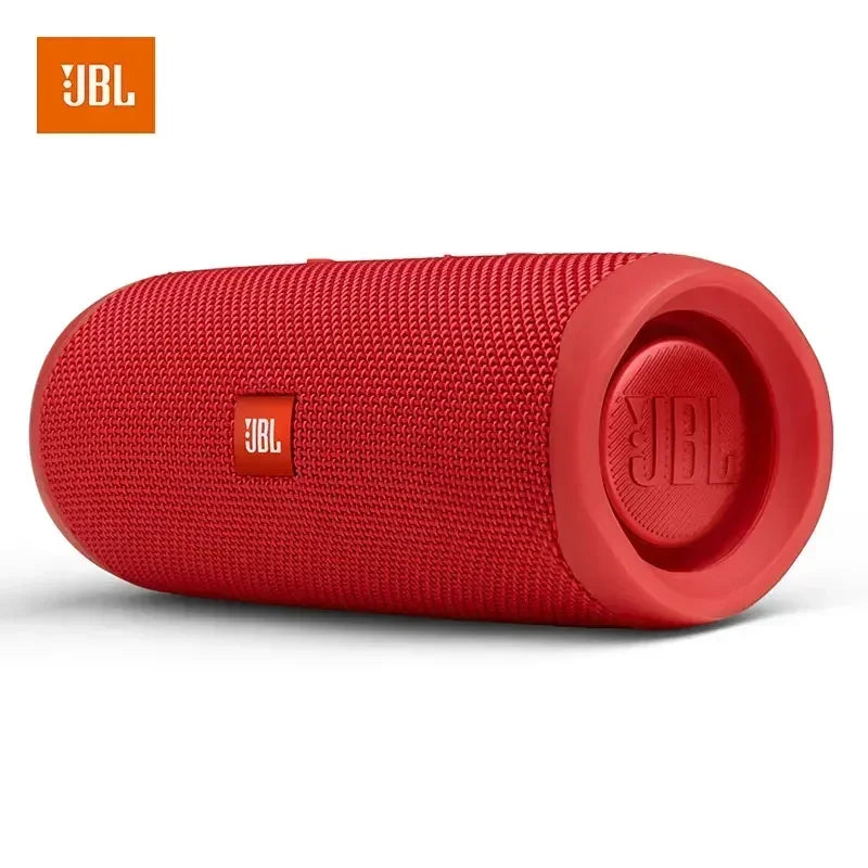 Caixa de som JBL Flip 5 Bluetooth – modelo Flip5 Mini, portátil, à prova d’água, sem fio, com graves potentes, som estéreo, ideal para música, viagens, festas e uso ao ar livre.