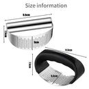 Espremedor de Alho Manual em Aço Inoxidável – Triturador de Alho e Gengibre, Cortador e Picador de Alho, Ferramenta de Cozinha