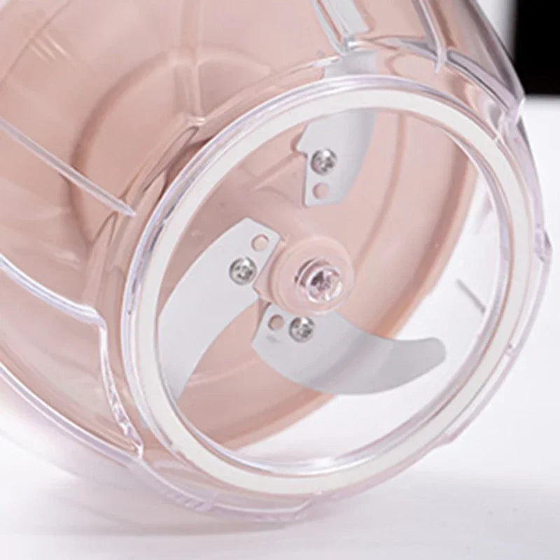 Picador Manual de Alho 500/900 ml — Cortador e Triturador de Legumes, Frutas e Carnes, Fatiador Giratório de Cozinha, Moedor e Triturador de Alimentos Multifuncional.